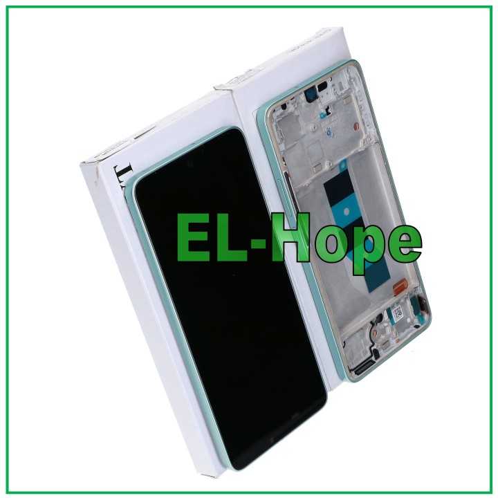 TOUCH LCD DISPLAY + ORIGINAL FRAME SERVICE XIAOMI POCO M7 PRO 2024 BLUE
