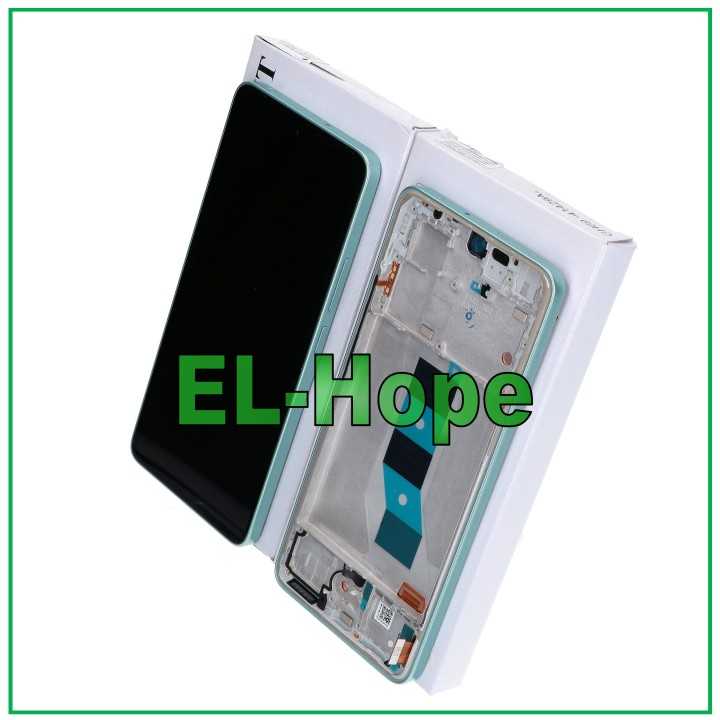 TOUCH LCD DISPLAY + ORIGINAL FRAME SERVICE XIAOMI POCO M7 PRO 2024 BLUE