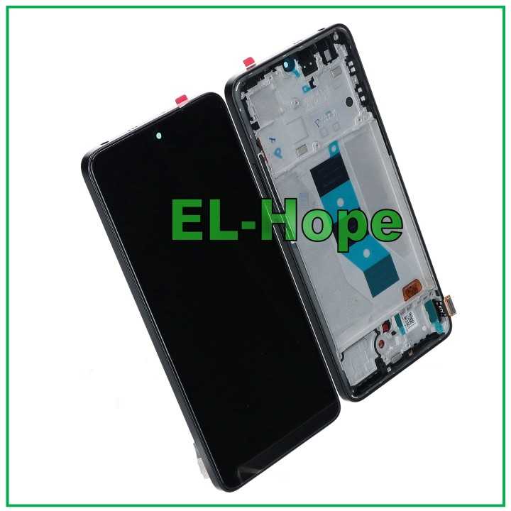 OLED LCD DISPLAY FRAME FOR XIAOMI POCO M7 PRO 2024 TOUCH SCREEN BLACK
