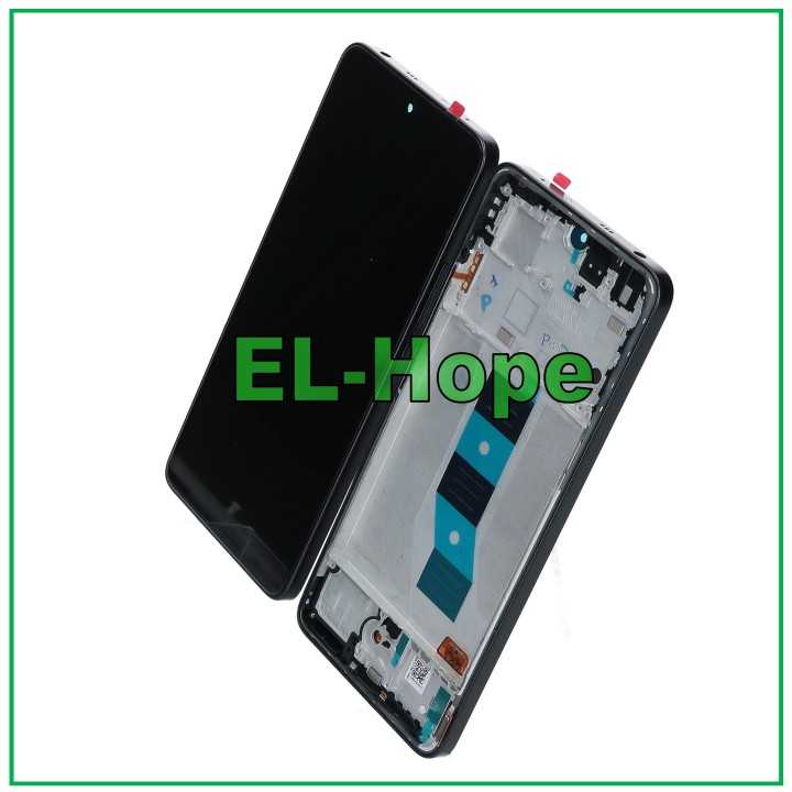 OLED LCD DISPLAY FRAME FOR XIAOMI POCO M7 PRO 2024 TOUCH SCREEN BLACK