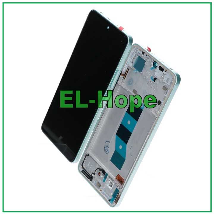 OLED LCD DISPLAY FRAME FOR XIAOMI POCO M7 PRO 2024 TOUCH SCREEN BLUE
