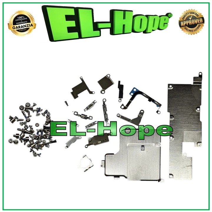 COMPLETE KIT SET OF SCREWS, BRACKETS, INTERNAL SCREENS FOR IPHONE 14 PRO MAX