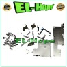 COMPLETE KIT SET OF SCREWS, BRACKETS, INTERNAL SCREENS FOR IPHONE 14 PRO MAX