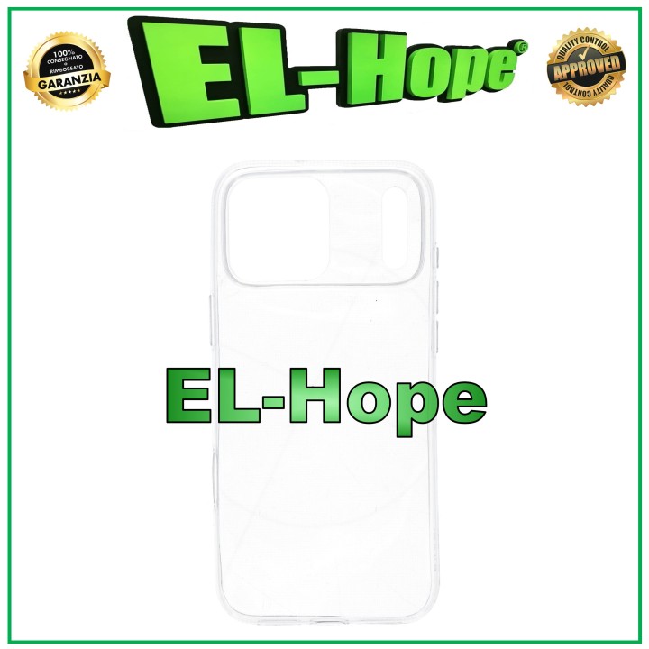 Transparent Protective Case Cover for iPhone 17 Pro Max with TPU Gel Bumper