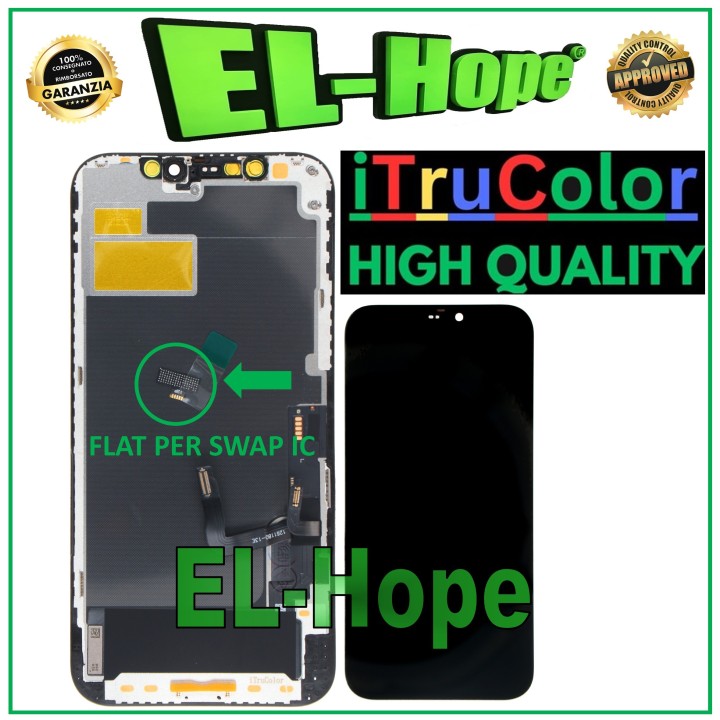 iTruColor HARD OLED PREMIUM LCD TOUCH DISPLAY FOR APPLE IPHONE 12 /12 PRO GLASS