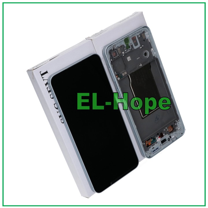ORIGINAL SERVICE LCD TOUCH DISPLAY SAMSUNG A57 SM-A576 BLUE FRAME GH82-39285C