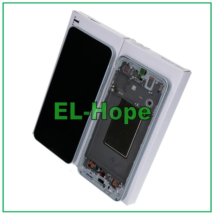 ORIGINAL SERVICE LCD TOUCH DISPLAY SAMSUNG A57 SM-A576 BLUE FRAME GH82-39285C