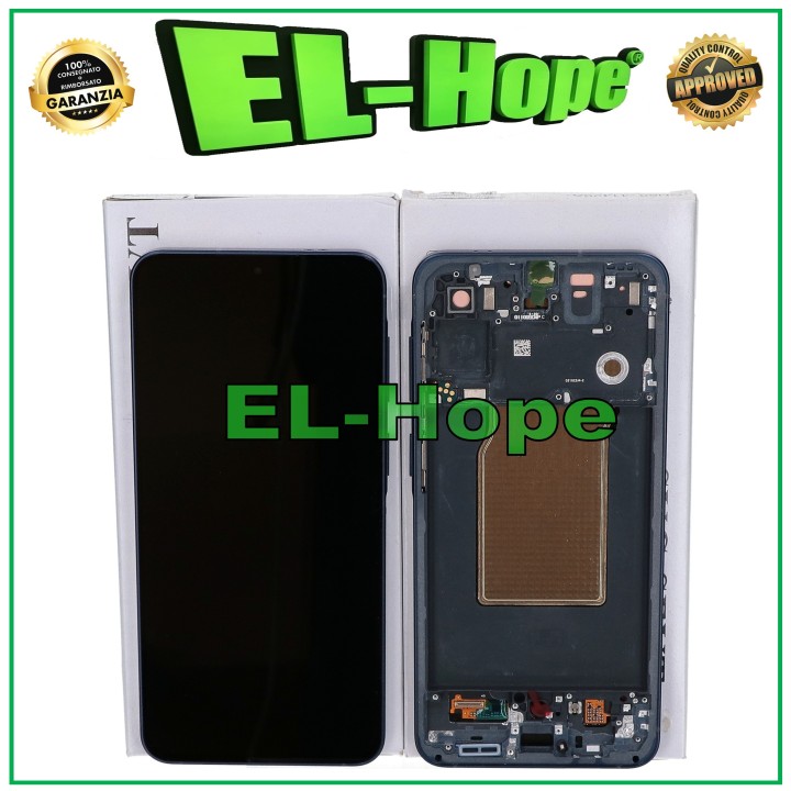 ORIGINAL TOUCH DISPLAY SERVICE SAMSUNG A57 SM-A576 FRAME NAVY BLUE GH82-39285B