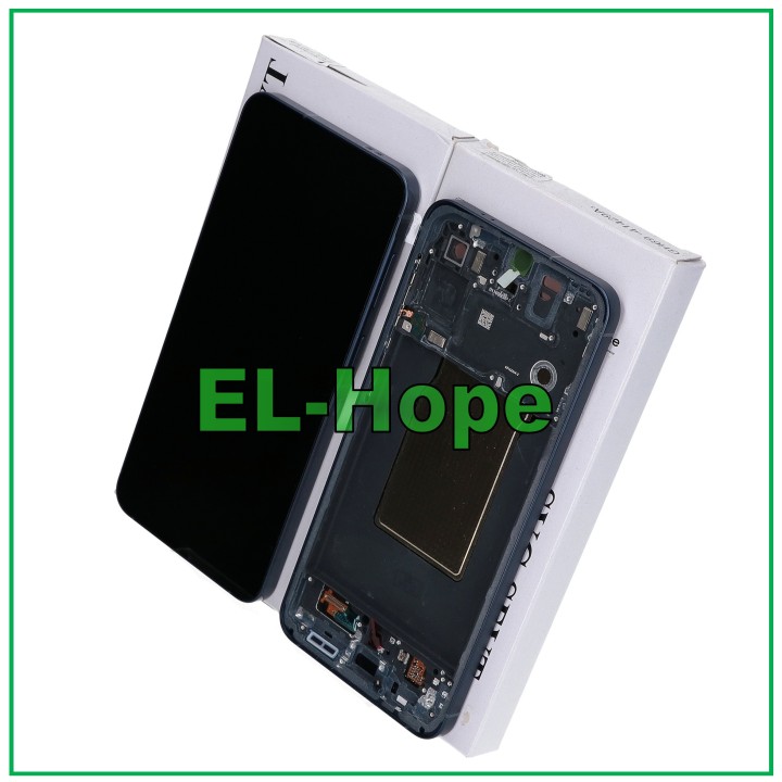 ORIGINAL TOUCH DISPLAY SERVICE SAMSUNG A57 SM-A576 FRAME NAVY BLUE GH82-39285B