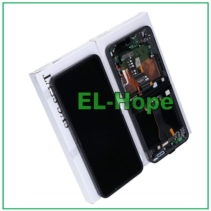 ORIGINAL SERVICE LCD TOUCH DISPLAY SAMSUNG SM-F761 Z FLIP 7 FE BLACK GH82-37734A