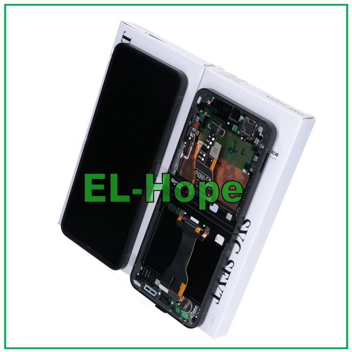 ORIGINAL SERVICE LCD TOUCH DISPLAY SAMSUNG SM-F761 Z FLIP 7 FE BLACK GH82-37734A