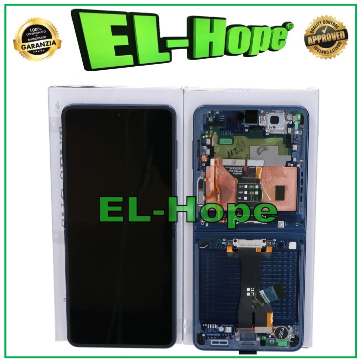 ORIGINAL TOUCH LCD DISPLAY SERVICE SAMSUNG Z FLIP 7 SM-F766 BLUE GH82-38794A