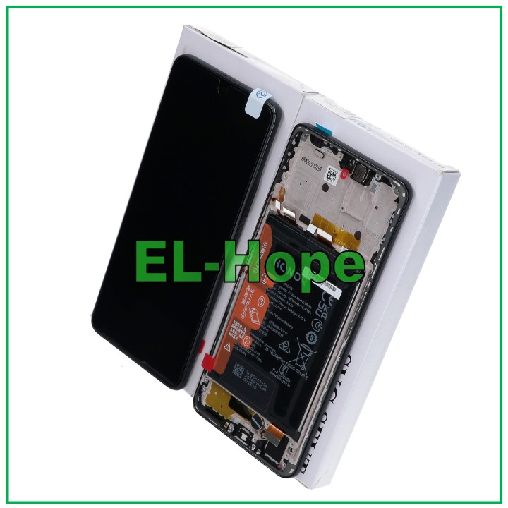 TOUCH DISPLAY + ORIGINAL BATTERY SERVICE HONOR MAGIC 4 LITE ANY-LX1 FRAME BLACK