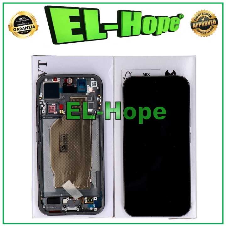 ORIGINAL SERVICE LCD DISPLAY XIAOMI 17 5G (2025) 25113PN0EG TOUCH FRAME BLACK
