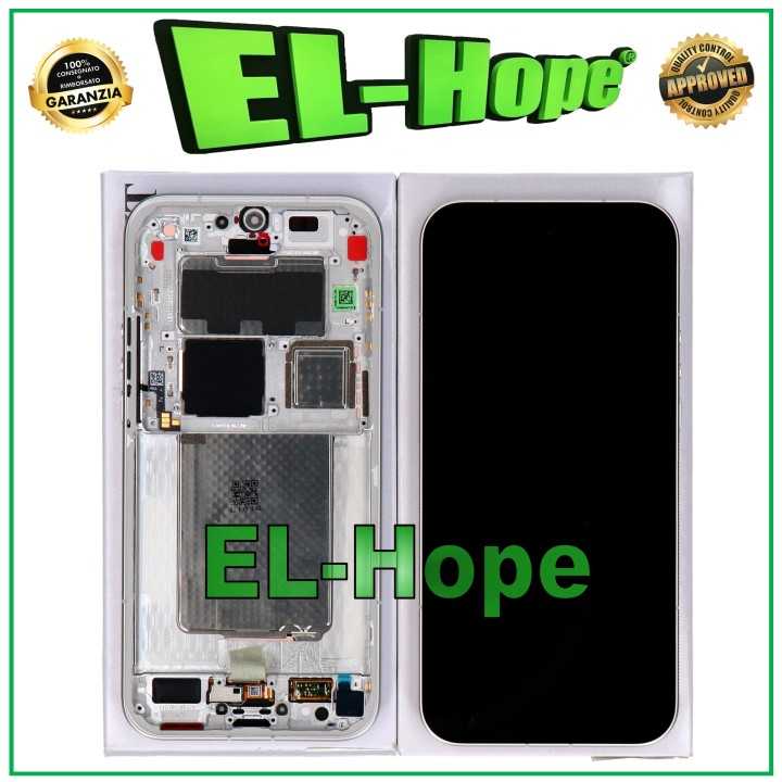 ORIGINAL SERVICE LCD DISPLAY XIAOMI 17 ULTRA 25128PNA1G TOUCH FRAME WHITE