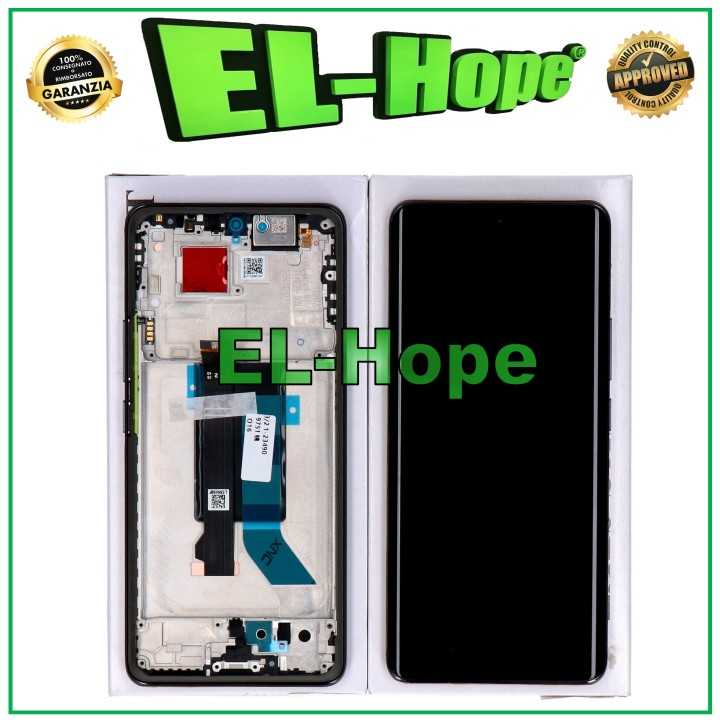 ORIGINAL SERVICE LCD DISPLAY XIAOMI POCO X7 5G 24095PCADG TOUCH FRAME BLACK
