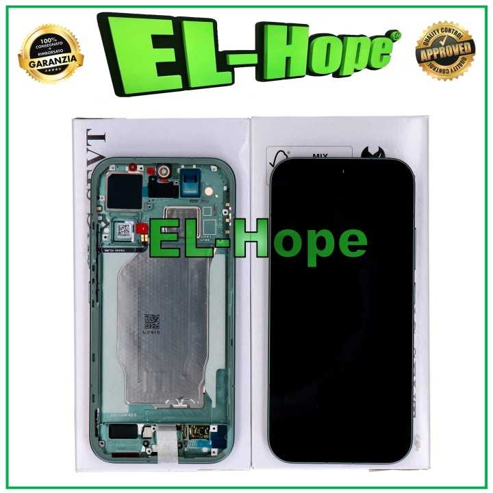 ORIGINAL SERVICE LCD DISPLAY XIAOMI 17 5G (2025) 25113PN0EG TOUCH FRAME GREEN