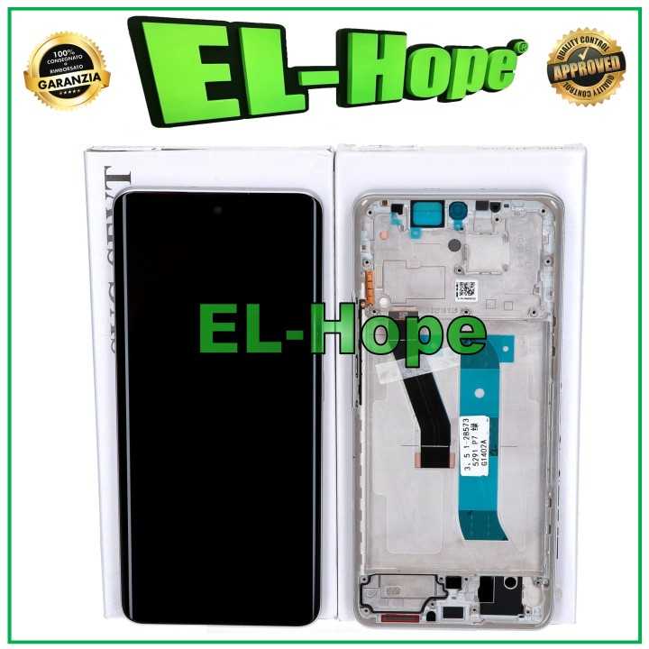 ORIGINAL SERVICE DISPLAY XIAOMI REDMI NOTE 15 4G 2510DRA23E TOUCH FRAME GREEN
