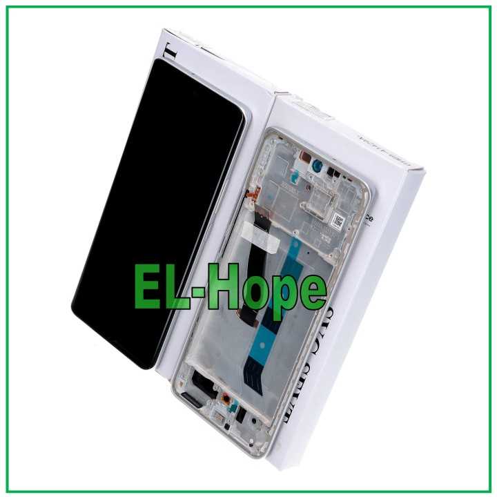 ORIGINAL SERVICE LCD DISPLAY XIAOMI POCO M8 5G 25118PC98G TOUCH FRAME SILVER