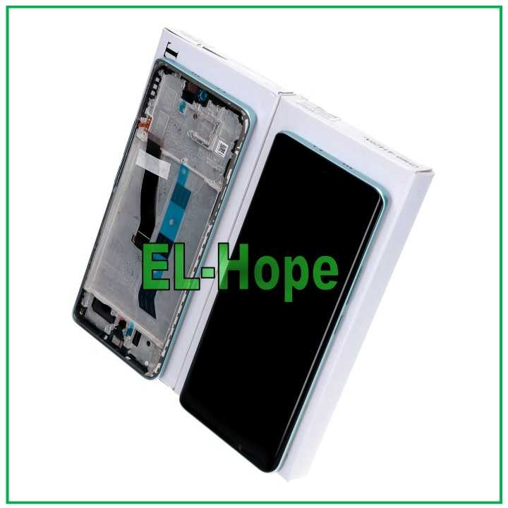 ORIGINAL SERVICE LCD DISPLAY XIAOMI POCO M8 5G 25118PC98G TOUCH FRAME GREEN