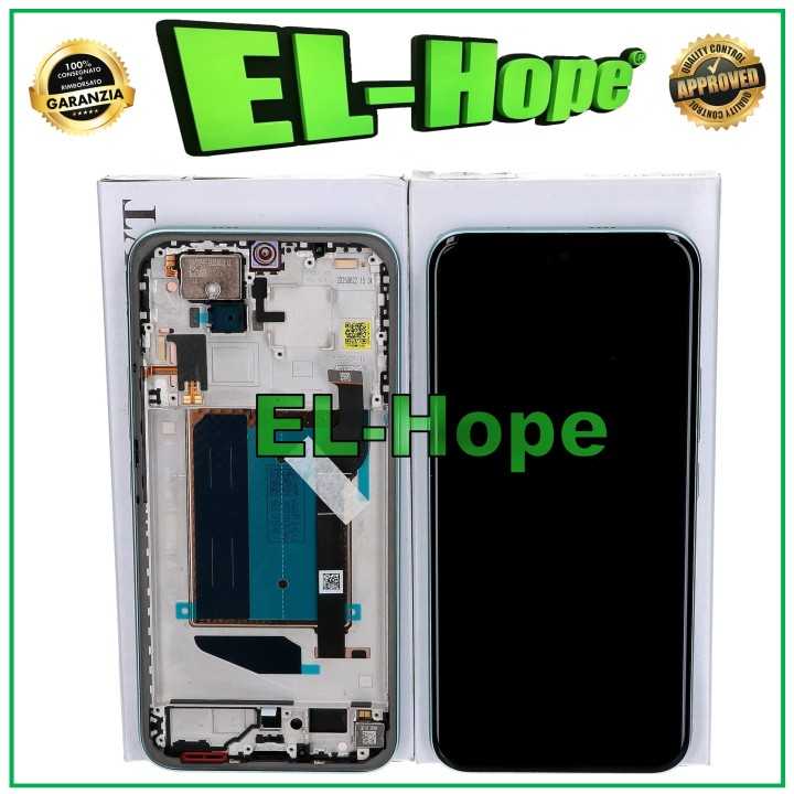 ORIGINAL SERVICE LCD DISPLAY XIAOMI POCO M8 PRO 5G 2510EPC8BG TOUCH FRAME GREEN