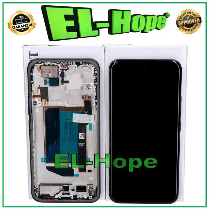 ORIGINAL SERVICE DISPLAY XIAOMI REDMI NOTE 15 PRO+ PLUS 5G 2510ERA8B FRAME BLACK