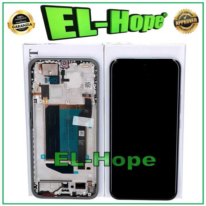 ORIGINAL SERVICE DISPLAY XIAOMI REDMI NOTE 15 PRO+ PLUS 5G 2510ERA8B FRAME BLUE