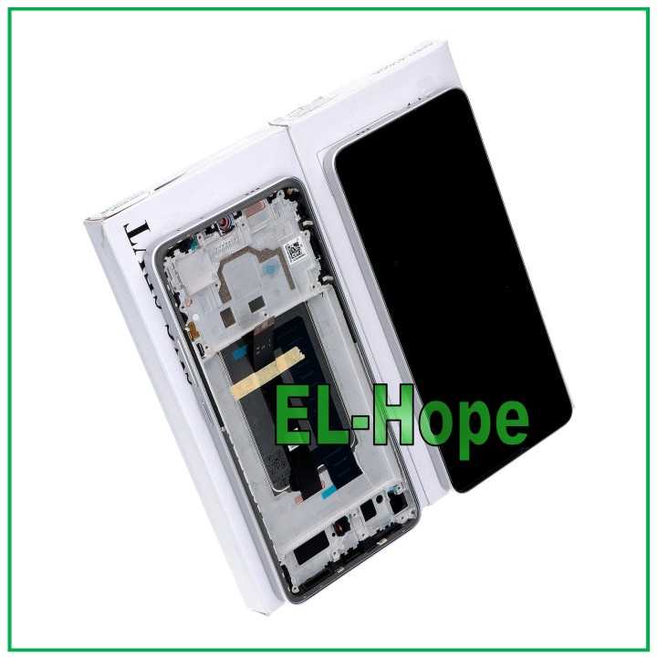 ORIGINAL SERVICE LCD DISPLAY XIAOMI POCO X6 PRO 5G 2311DRK48I TOUCH FRAME GRAY