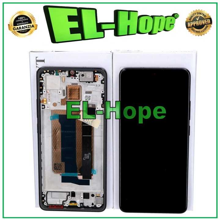 ORIGINAL LCD DISPLAY SERVICE XIAOMI POCO X7 PRO 5G 2412DPC0AI TOUCH FRAME BLACK