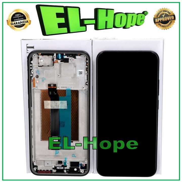 ORIGINAL SERVICE DISPLAY XIAOMI REDMI NOTE 15 PRO 25060RABDG TOUCH FRAME BLACK