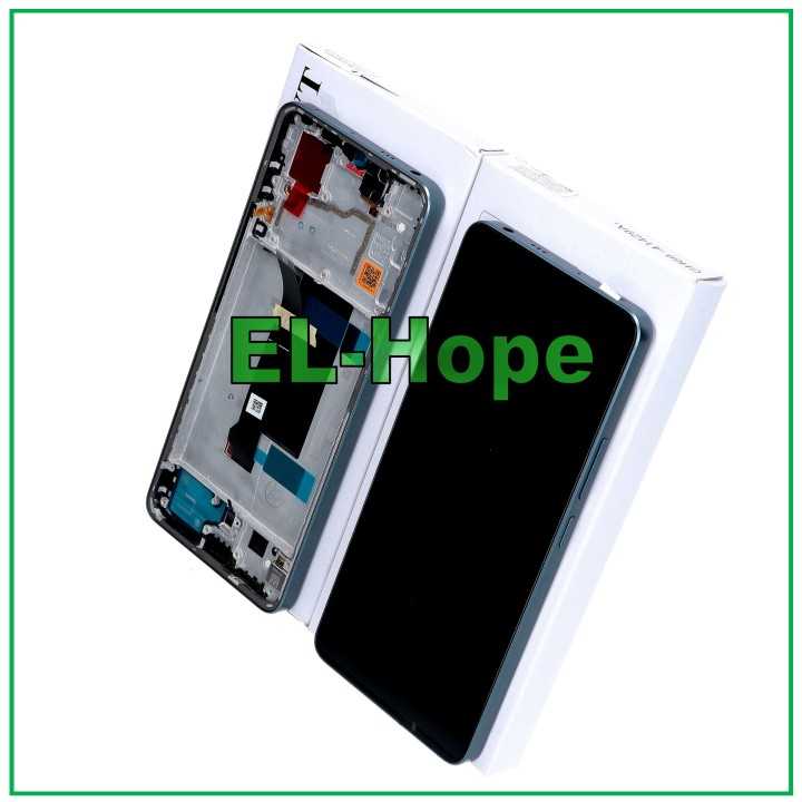 ORIGINAL SERVICE TOUCH FRAME LCD DISPLAY XIAOMI POCO X6 5G 23122PCD1 BLUE