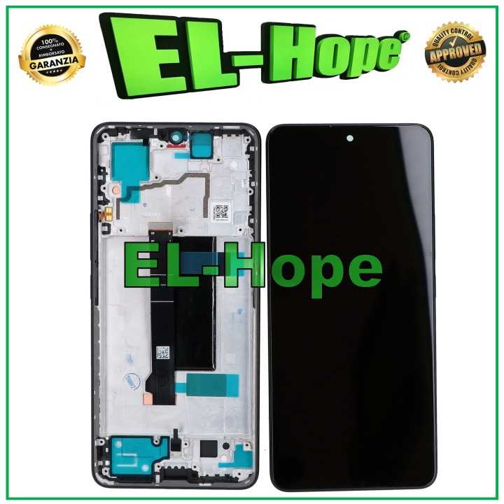 LCD DISPLAY + TFT FRAME FOR XIAOMI POCO X6 5G 23122PCD1 TOUCH BLACK