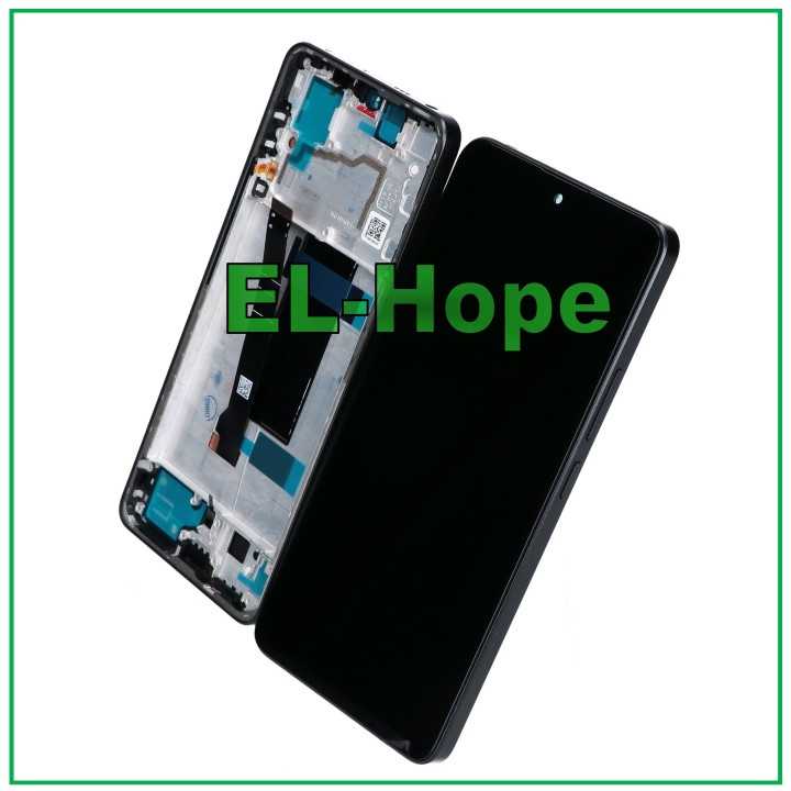 LCD DISPLAY + TFT FRAME FOR XIAOMI POCO X6 5G 23122PCD1 TOUCH BLACK