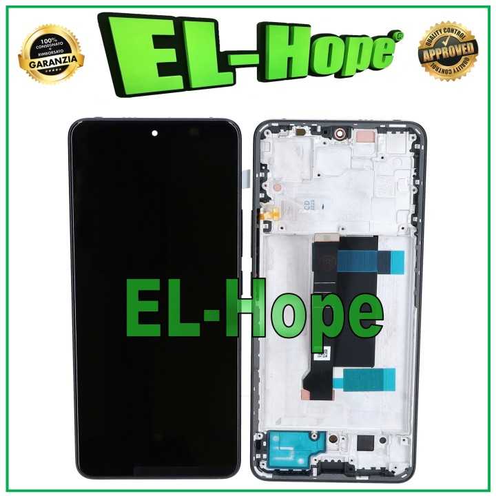 OLED TOUCH LCD DISPLAY FOR XIAOMI REDMI NOTE 13 PRO 5G 2312DRA50C BLACK FRAME