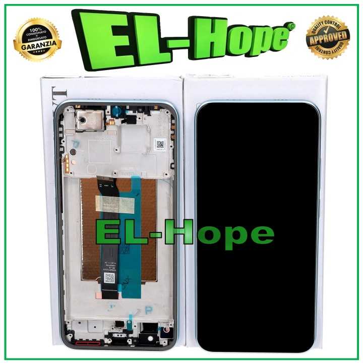 ORIGINAL SERVICE DISPLAY XIAOMI REDMI NOTE 15 PRO 5G 25060RABDG TOUCH FRAME BLUE
