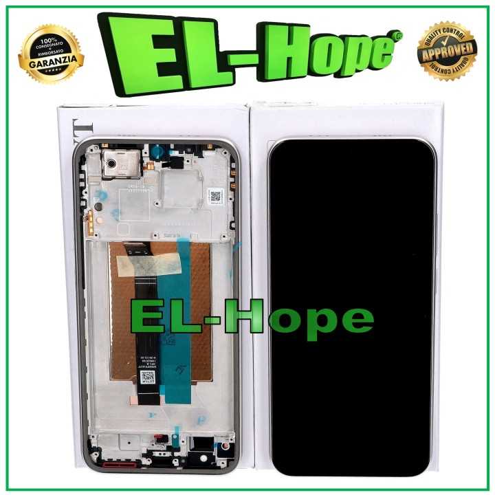 ORIGINAL SERVICE DISPLAY XIAOMI REDMI NOTE 15 PRO 5G 25060RABDG FRAME TITANIUM