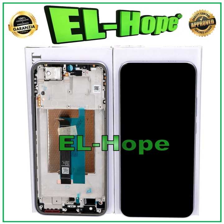 ORIGINAL SERVICE DISPLAY XIAOMI REDMI NOTE 15 PRO 5G 25060RABDG FRAME PURPLE