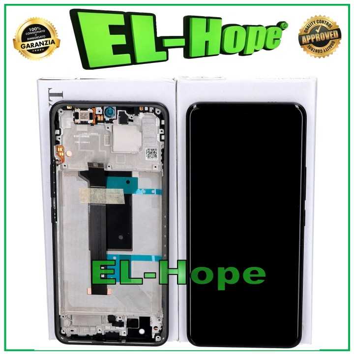 ORIGINAL SERVICE DISPLAY XIAOMI REDMI NOTE 15 PRO 4G 25100RA69G FRAME BLACK