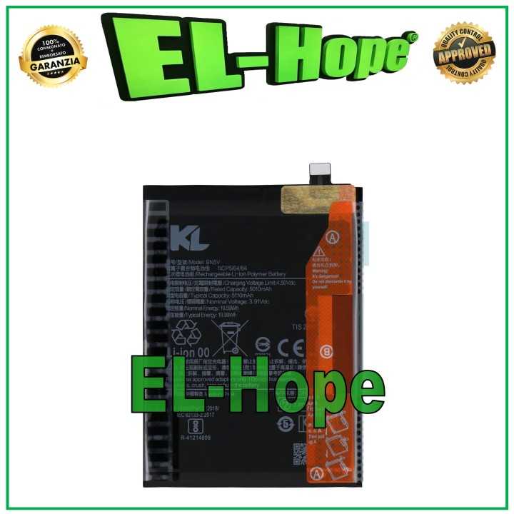 BN5V BATTERY FOR XIAOMI REDMI NOTE 14 PRO 5G 5110 mAh EQUAL TO ORIGINAL
