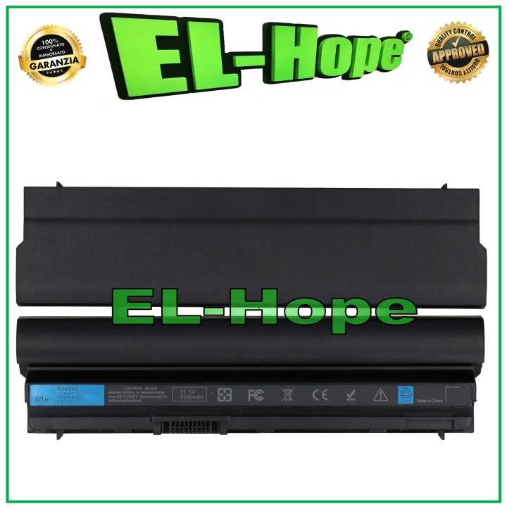 DELL E6230 E6220 5200mAh 11.1V 60Wh BLACK NOTEBOOK BATTERY EQUAL TO ORIGINAL
