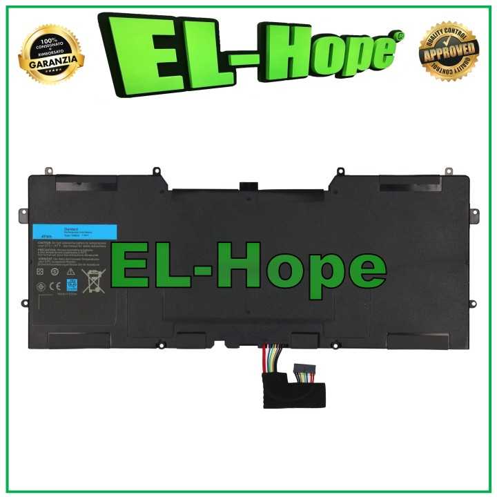Dell XPS 13 12 P20S Black Notebook Battery Y9N00 Equal to Original