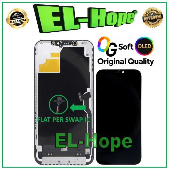 OG SOFT OLED LCD DISPLAY FOR IPHONE 12 PRO MAX TOUCH SCREEN LIKE ORIGINAL