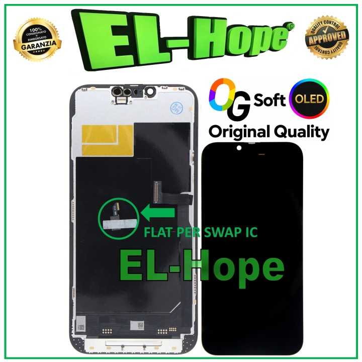 OG SOFT OLED LCD DISPLAY FOR IPHONE 13 PRO MAX TOUCH SCREEN LIKE ORIGINAL