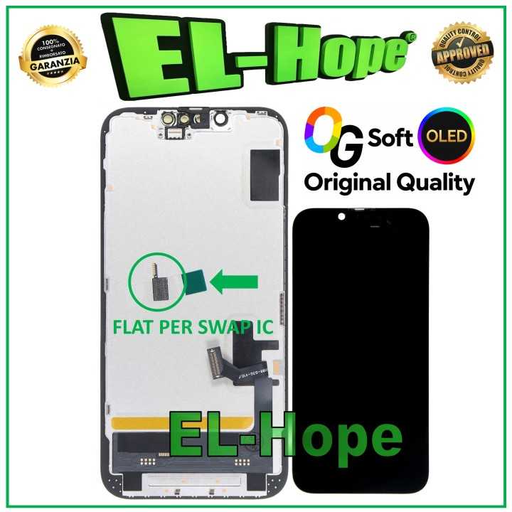 OG SOFT OLED LCD DISPLAY FOR IPHONE 14 PRO TOUCH SCREEN 120Hz EQUAL ORIGINAL