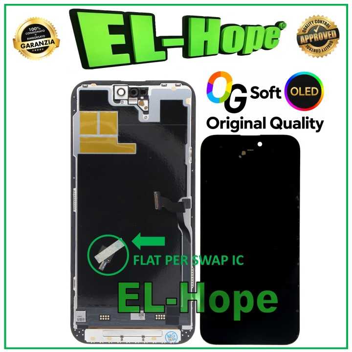 OG SOFT OLED LCD DISPLAY FOR IPHONE 14 PRO MAX 120Hz TOUCH GLASS EQUAL ORIGINAL