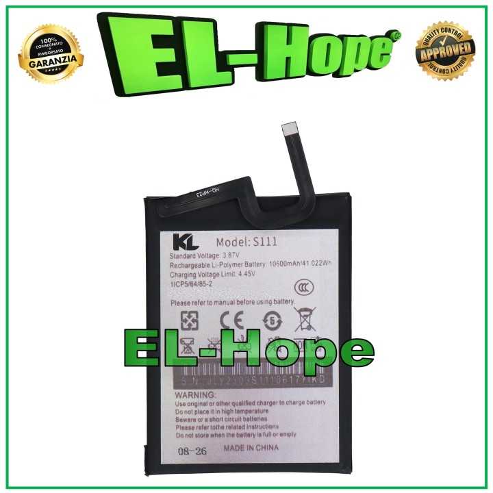 S111 REPLACEMENT BATTERY FOR OUKITEL WP23 / WP23 PRO 10600 mAh EQUAL TO ORIGINAL