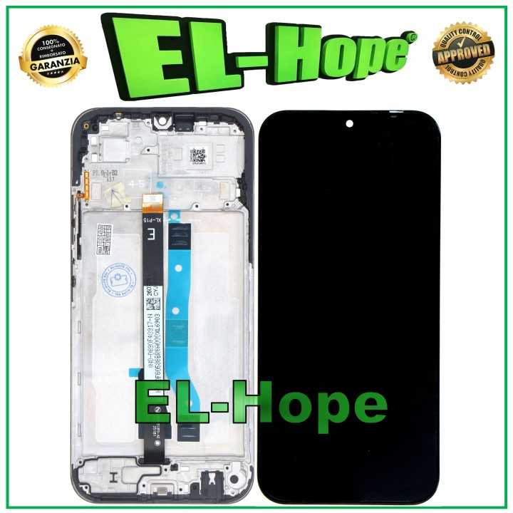 LCD FRAME DISPLAY FOR XIAOMI REDMI 15C 2508CRN2BE TOUCH GLASS VERS. SMALL FLAT