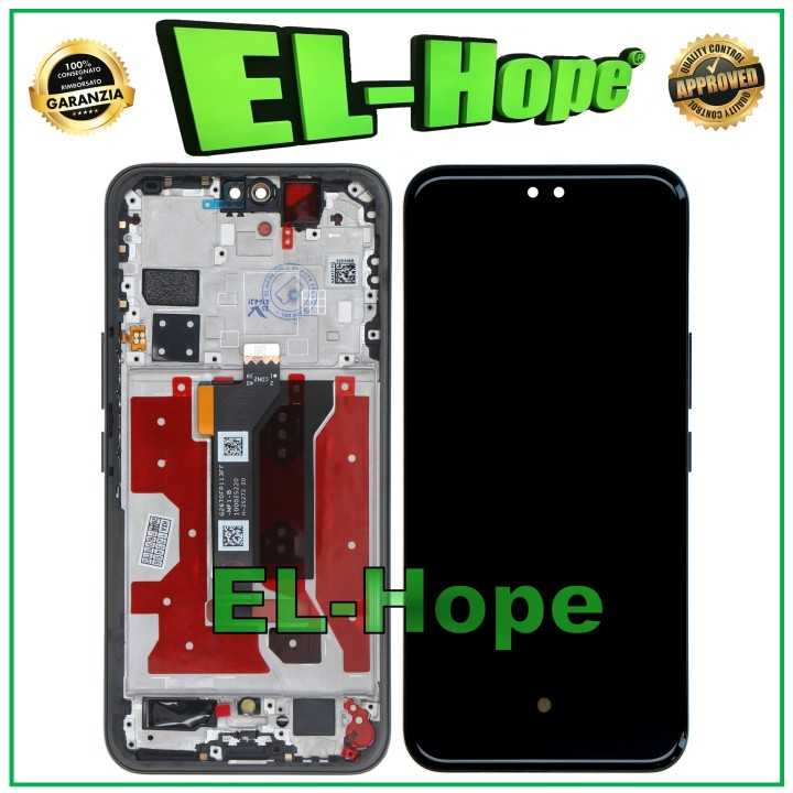 OLED LCD DISPLAY FOR HONOR 400 PRO DNP-NX9 TOUCH SCREEN GLASS + BLACK FRAME