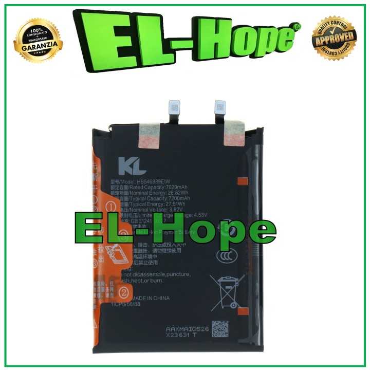 HB546889EIW BATTERY FOR HONOR 400 DNY-NX9 7200 mAh EQUAL ORIGINAL