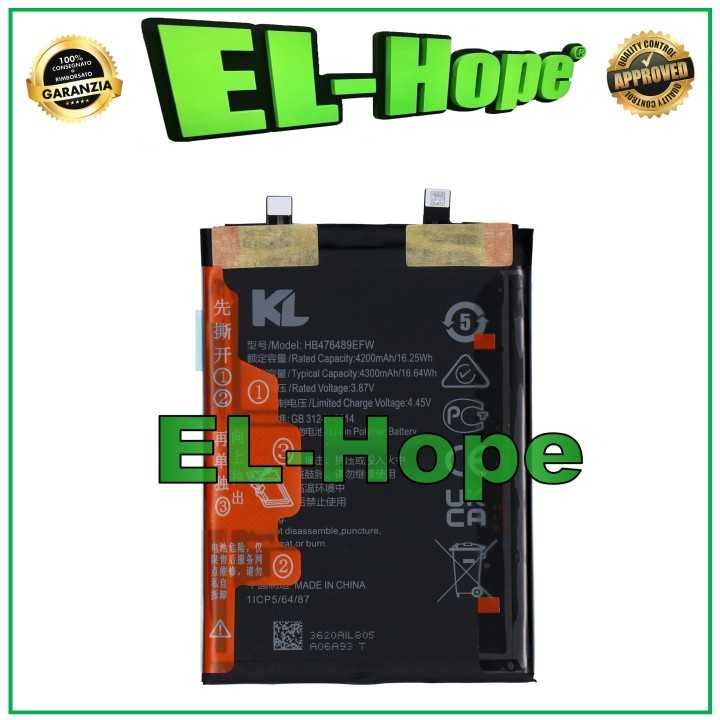 BATTERY HB476489EFW FOR HONOR 50 5G NTH-AN00 NX9 4600 mAh EQUAL TO ORIGINAL
